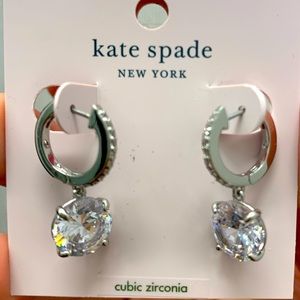 NWOT Kate Spade ♠️ NY hoop drop earrings 🤩
